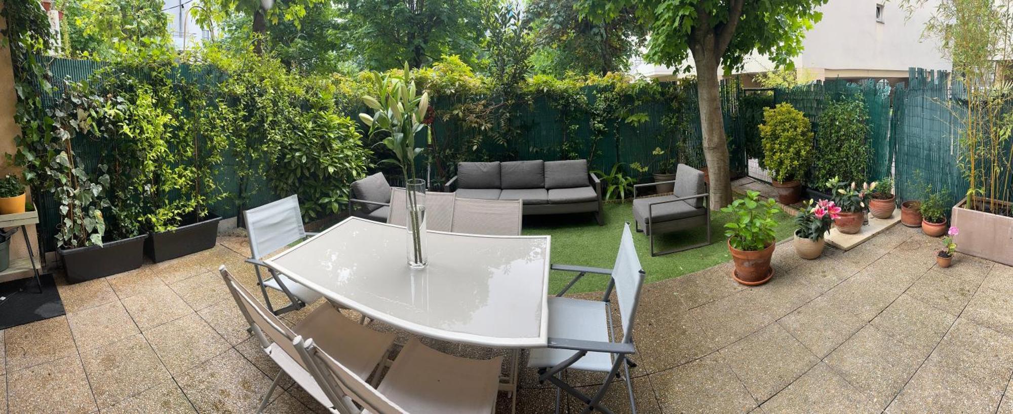 סן-דני Le Jardin Du Stade By Uta House מראה חיצוני תמונה